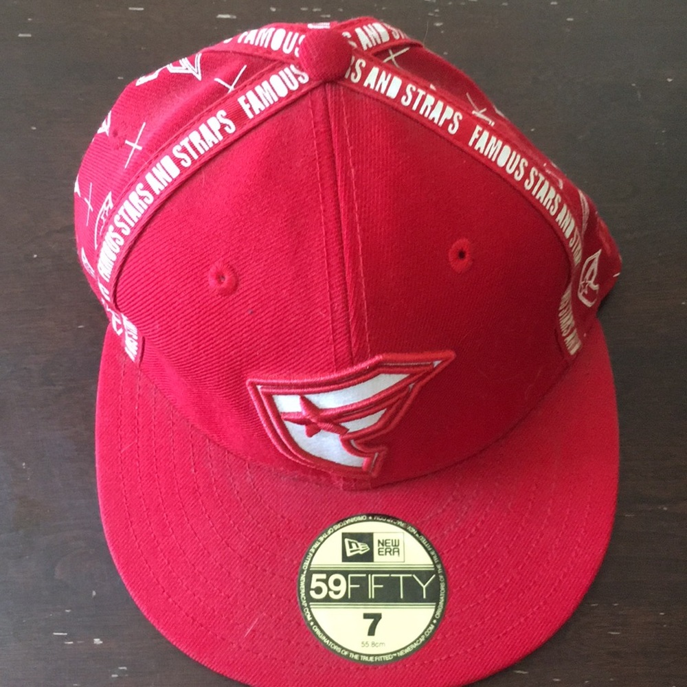 Famous Stars and Strapes fitted hat